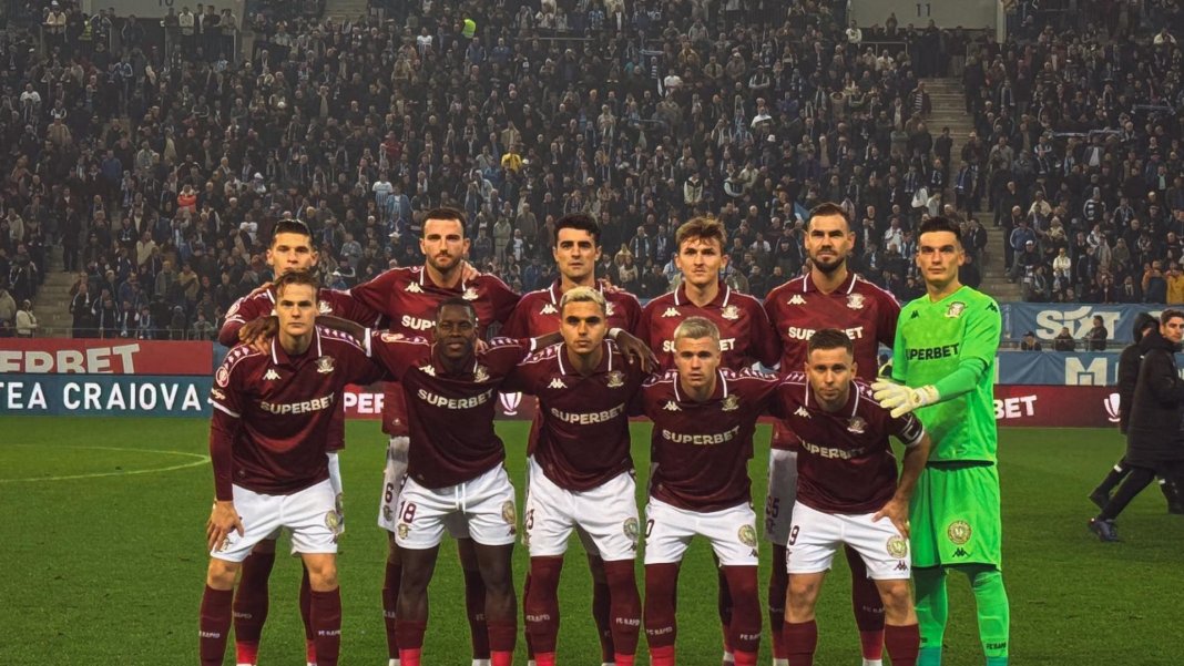 Altercație între susținători la partida Rapid: patru indivizi evacuați, două sancționate