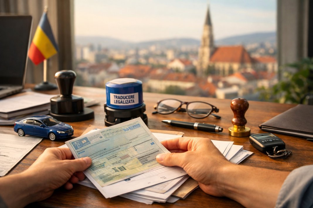 Traducerile legalizate sunt necesare pentru acte auto în Cluj?