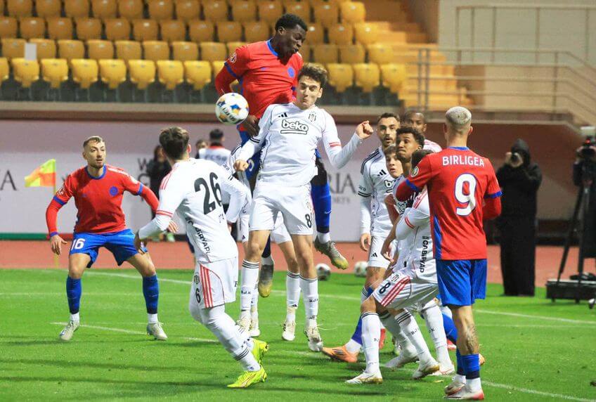 FCSB – Beșiktaș 1-2: Campioana a pierdut în singura partidă amicală din Antalya