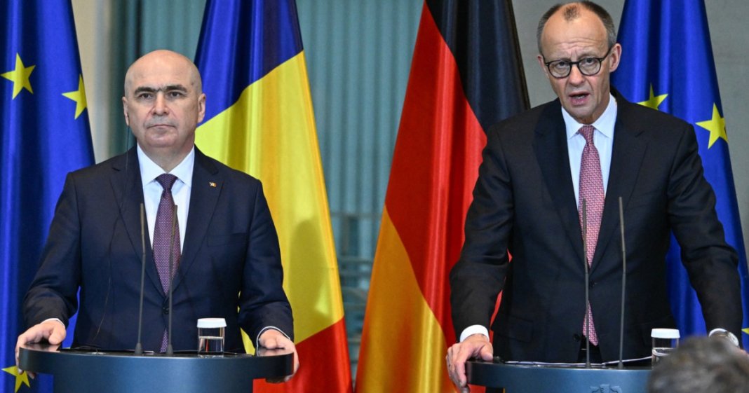 Bolojan și Merz: „O implicare mai semnificativă a națiunilor europene în finanțarea apărării este esențială”