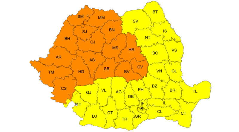 ANM a extins avertizarea roșie de caniculă: începând de luni, cea mai mare parte a țării va fi sub monitorizare. Temperaturile vor atinge până la...