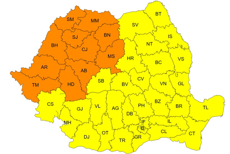 Canicula influențează toată țara. ANM a dat primul cod roșu al sezonului pentru 16 județe: temperaturi de până la...
