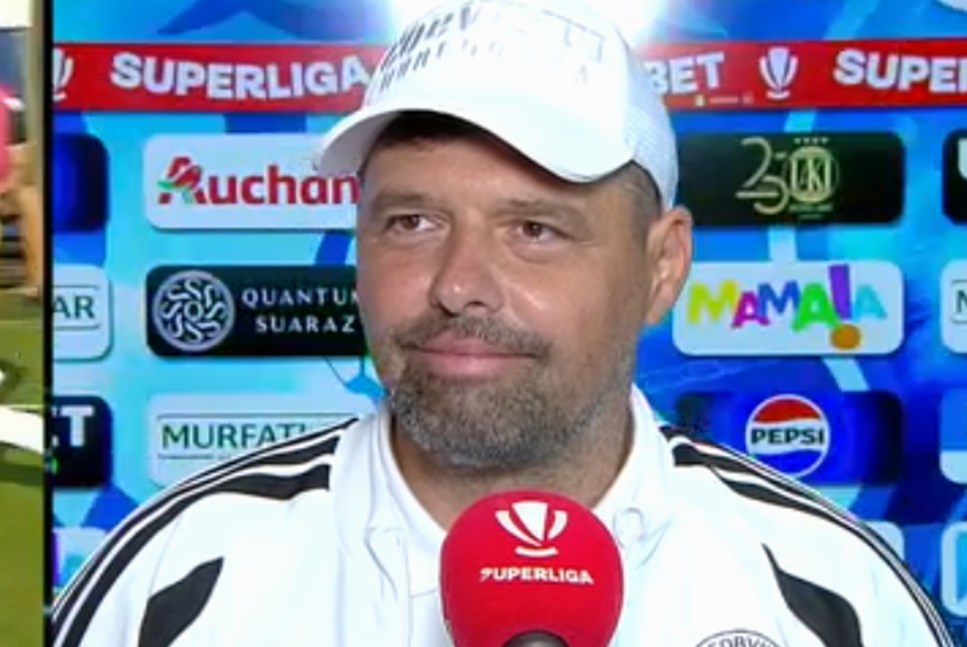 Florin Maxim a erupt după Farul – Corvinul 2-0: „Nu suntem tâmpiți! Am fi meritat și noi să observăm o linie”