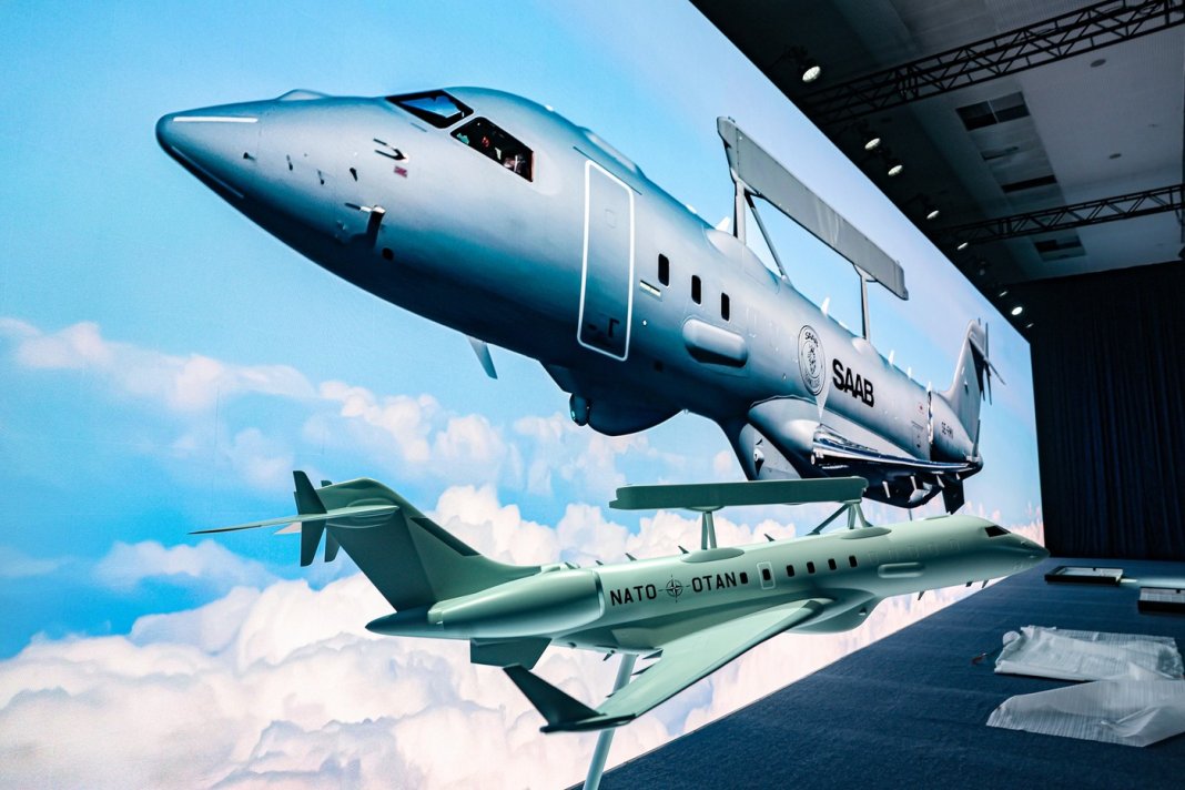 MApN detaliază beneficiile sistemului GlobalEye, solicitat de NATO, care „la o primă impresie arată ca un avion privat”